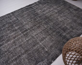7x10 Rug, Oushak Rug, Vintage Rug, Turkish Rug, Large Turkish Rug, Oversize Rug, Handmade Area Rug, Oushak Area Rug, Faded Rug 7x10, 647