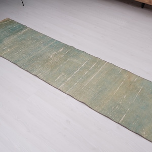2x8 Teppich, Türkischer Teppich, Oushak Teppich, Vintage Läufer, Flurläufer Teppich, Bio Läufer, Anatolischer Teppich, LäuferTeppich, Wollteppich, Alter Teppich 2x8, 594