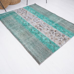3x4 Rug, Vintage Rug 3x4, Small Turkish Rug, Bath Rug, Oushak Rug Small, Neutral Rug, Soft Mini Rug, Small Rug, Door Mat Rug,Old Rug 3x4,616