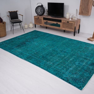 6x10 Rug, Vintage Rug, Oushak Rug, Turkish Rug, Large Turkish Rug, Old Rug, Home Rug, Oushak Area Rug, Neutral Rug, Handmade Rug 6x10, 559