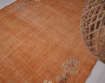 7x10 Rug, Vintage Rug, Turkish Rug, Oushak Rug, Large Rug, Wool Rug, Anatolian Rug, Turkish Area Rug, Organic Rug, Muted Rug 7x10,283
