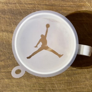 Jumpman Coffee Stencil Cappuccino Duster Jordan Basketball image 1
