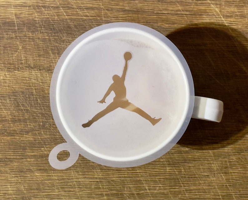 Jumpman Coffee Stencil Cappuccino Duster Jordan Basketball image 1