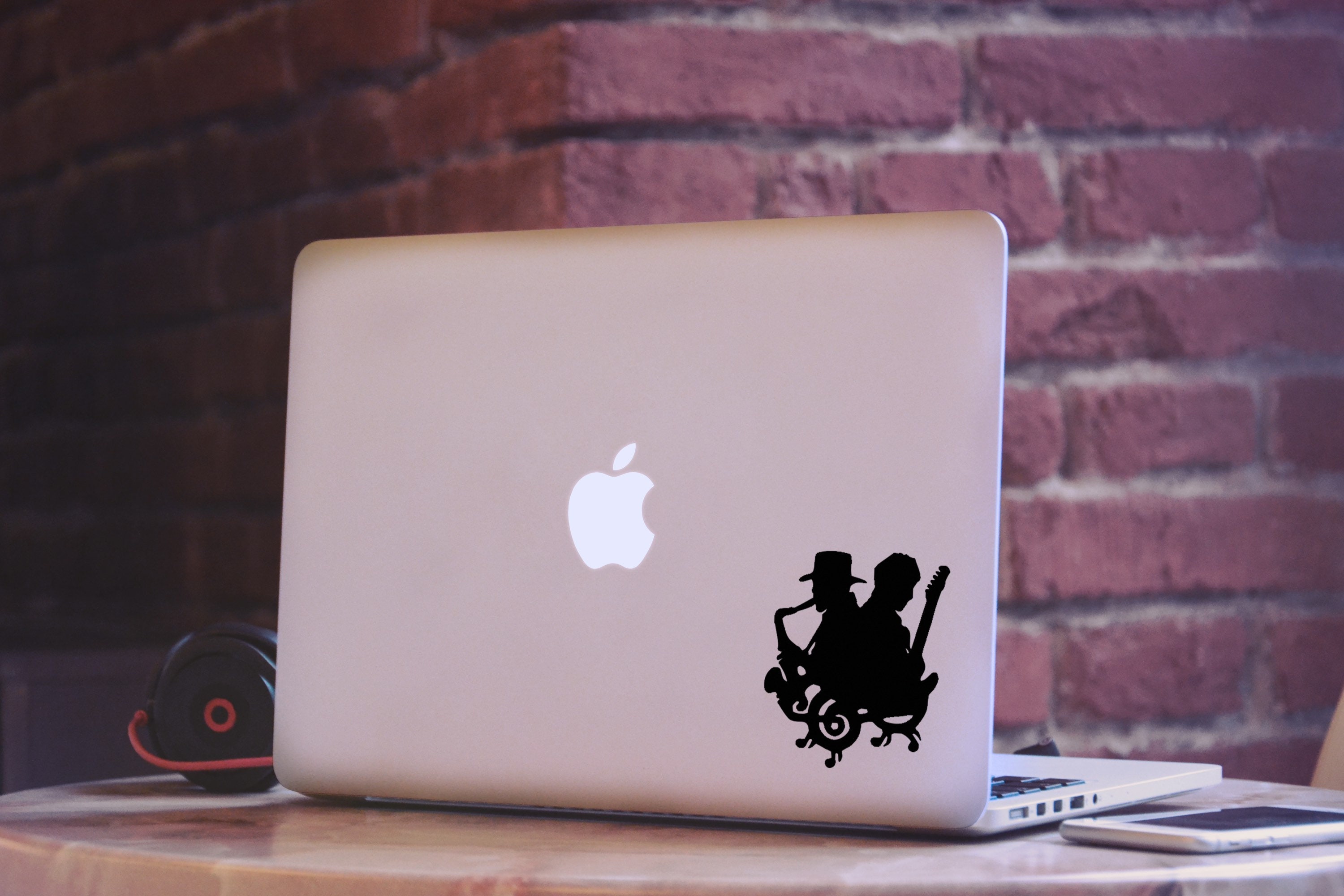 Springsteen Decal Sticker - The Big Man and The Boss