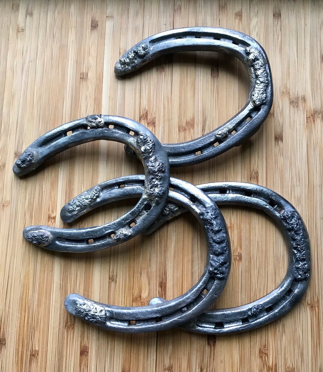 Lucky Horseshoe Authentic Amish Horse Shoe Etsy