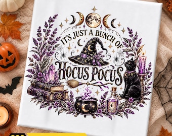 Hocus Pocus PNG, Halloween Characters Png, Vintage Halloween Shirt Png, Spooky Season PNG, Horror Movie PNG, Digital Download