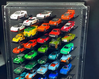 1/64 Diecast Display for Hot Wheels, Matchbox, Greenlight