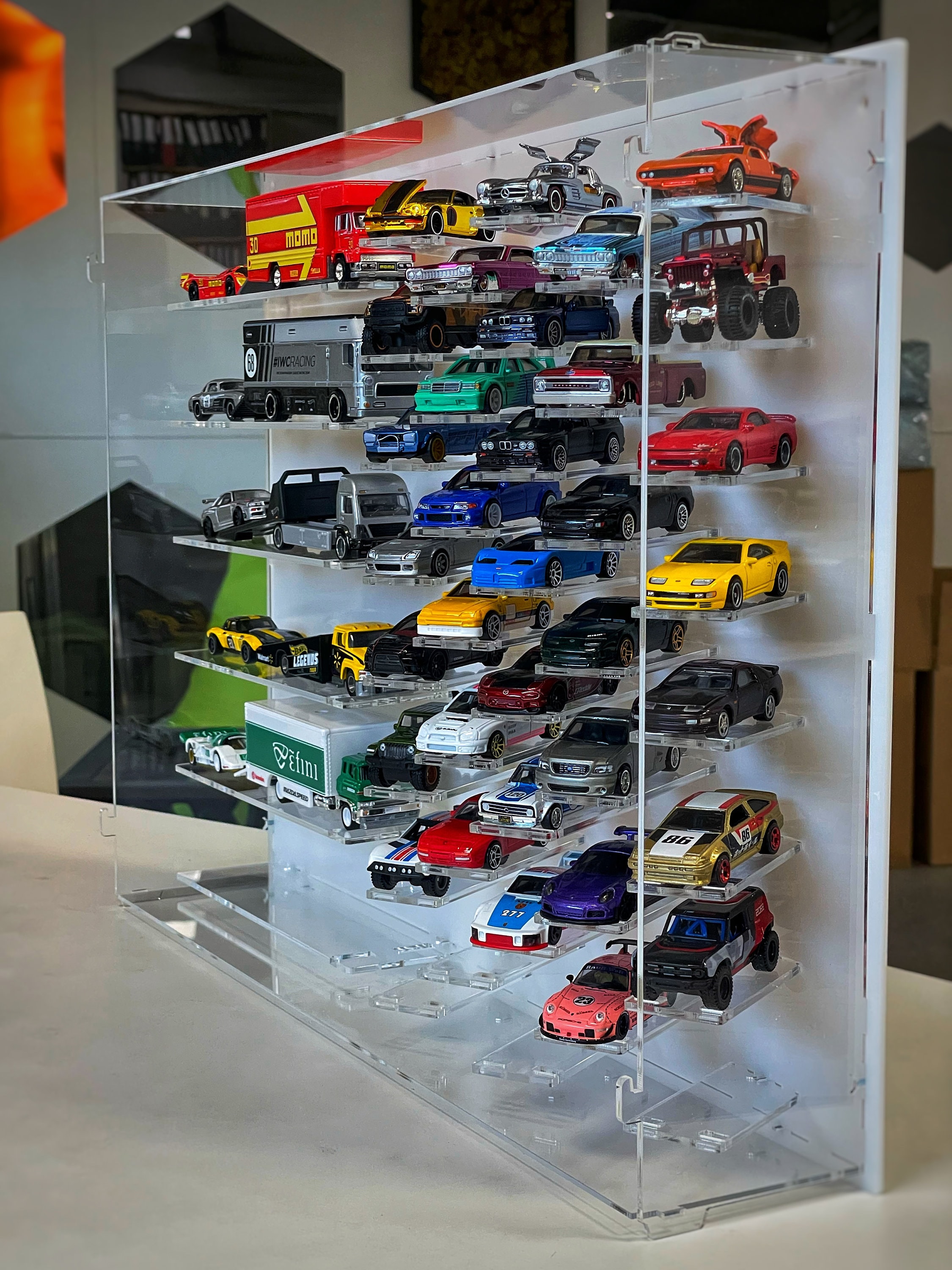 1/64 Diecast Display for Hot Wheels Matchbox Greenlight Etsy