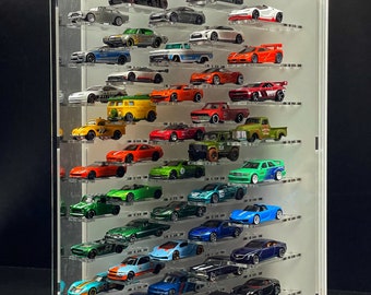 1/64 Diecast display for Hot Wheels, Matchbox, Greenlight, Autoworld, Ignition model