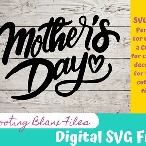 Mom Day quote SVG-bestand perfect voor Cricut, Cameo of Silhouette ook geweldig voor het lasergraveren van Glowforge, Moeder, Moeder