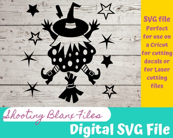 Crash Witch SVG Bundle File Perfect for Cricut Cameo or - Etsy