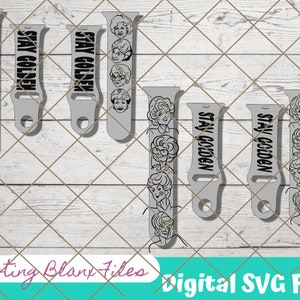 Golden Girls Uhrenarmband SVG-Datei: Laser Gravur Design (Digitaler Download)