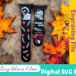 Michael Myers Halloween Watch Band SVG Laser File