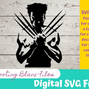 Super Hero Animal SVG File: Cricut, Silhouette, Glowforge (Digital Download)