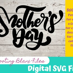 Moederdag citaat SVG-bestand perfect voor Cricut, Cameo of Silhouette ook geweldig voor het lasergraveren van Glowforge, moeder, moeder