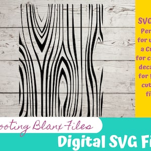 Archivo SVG de patrón de madera perfecto para Cricut, Cameo o Silhouette también grabado Glowforge, signo, pantalla, árbol, corteza