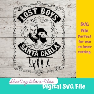 Horror Whisky Flasche Etiketten SVG-Dateien | Halloween Whisky | Glowforge Halloween Cut File | Digitale Datei, Lost Boys, Vampire