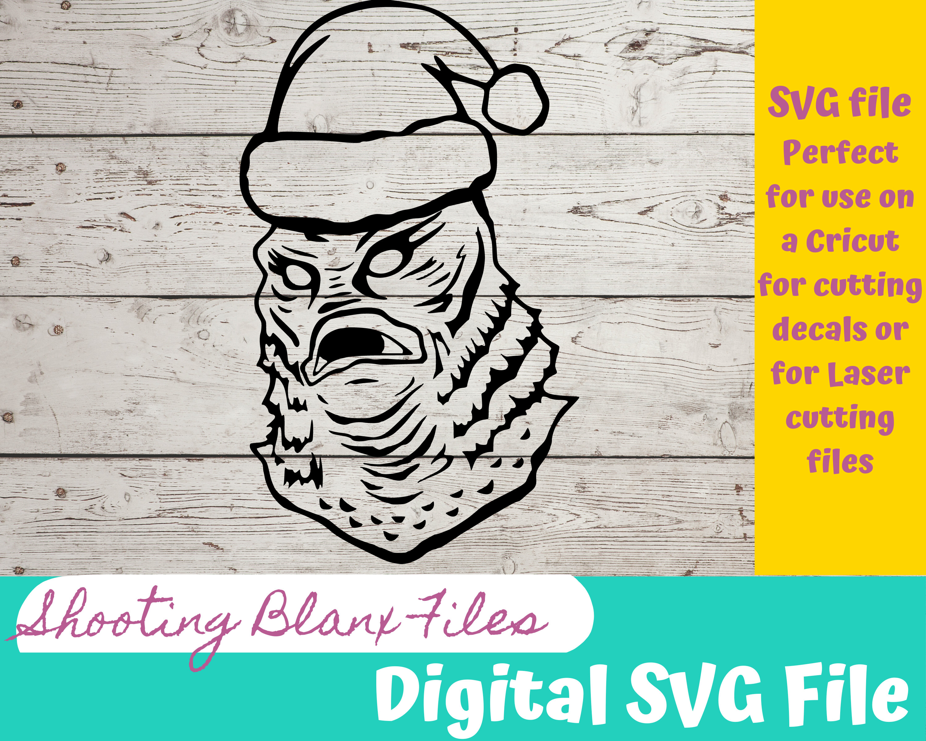 Classic Horror Christmas SVG Files Perfect for Cricut Also - Etsy