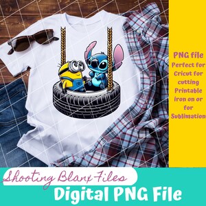 Ponto de balanço de pneu e amigo, verão, arquivo PNG, SOMENTE arquivo DIGITAL, arquivo de adesivo, sublimação, copo, camisa, bolsa, arte de parede, melhores amigos