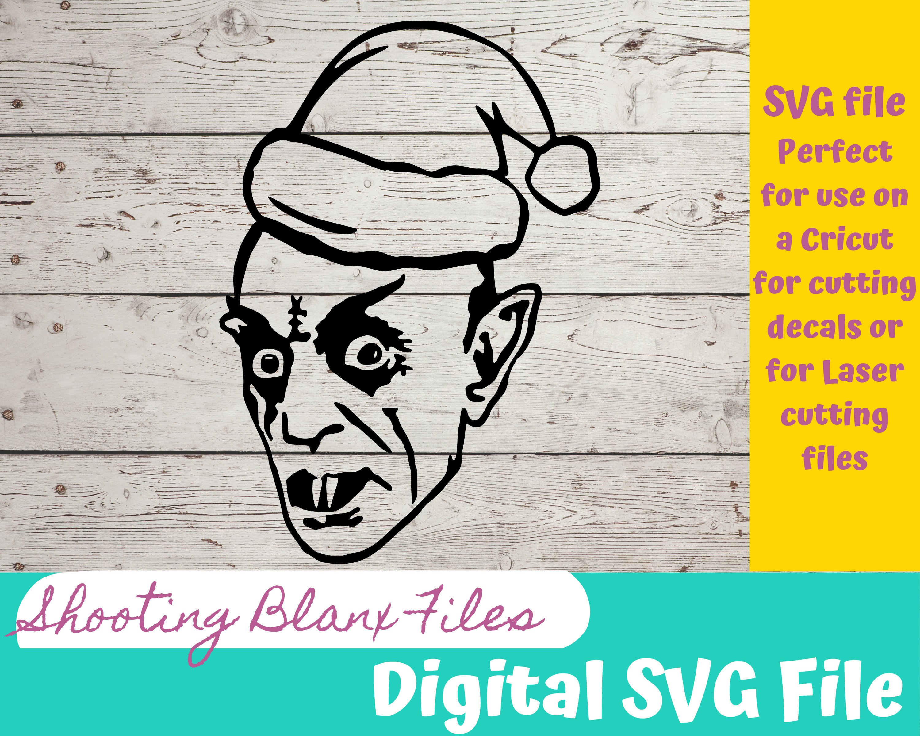 Classic Horror Christmas SVG Files Perfect for Cricut Also - Etsy