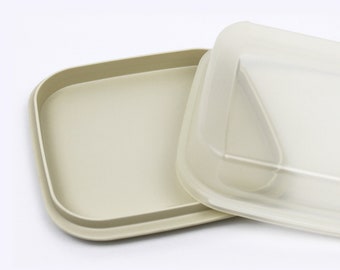 Vintage NEW Tupperware Meal-Mate Container with Built-in Tray, Tupperware Lunch Box 1703