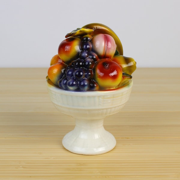 Vintage 50’s Arnart Creations Capri Ceramic Fruit Topiary Made in Japan