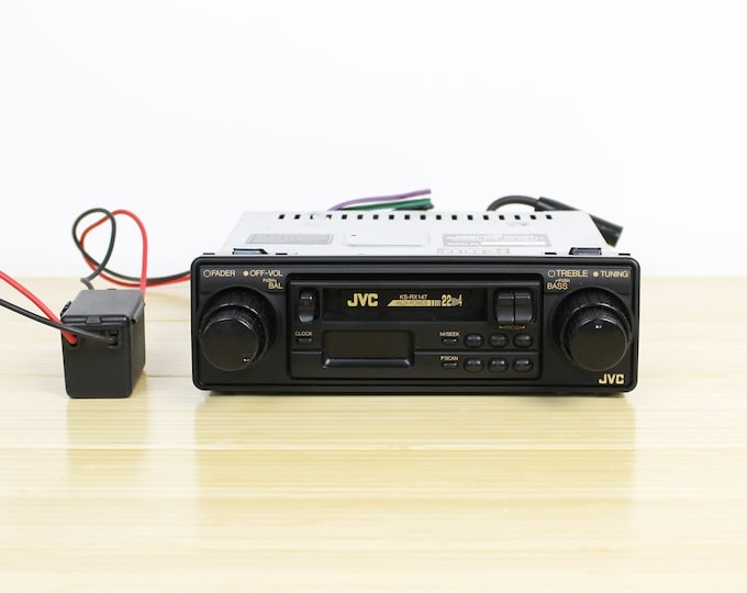 Jvc Ks Rx147 Vintage JVC Car Radio Cassette Receiver With Wire Hook-ups Untested ...