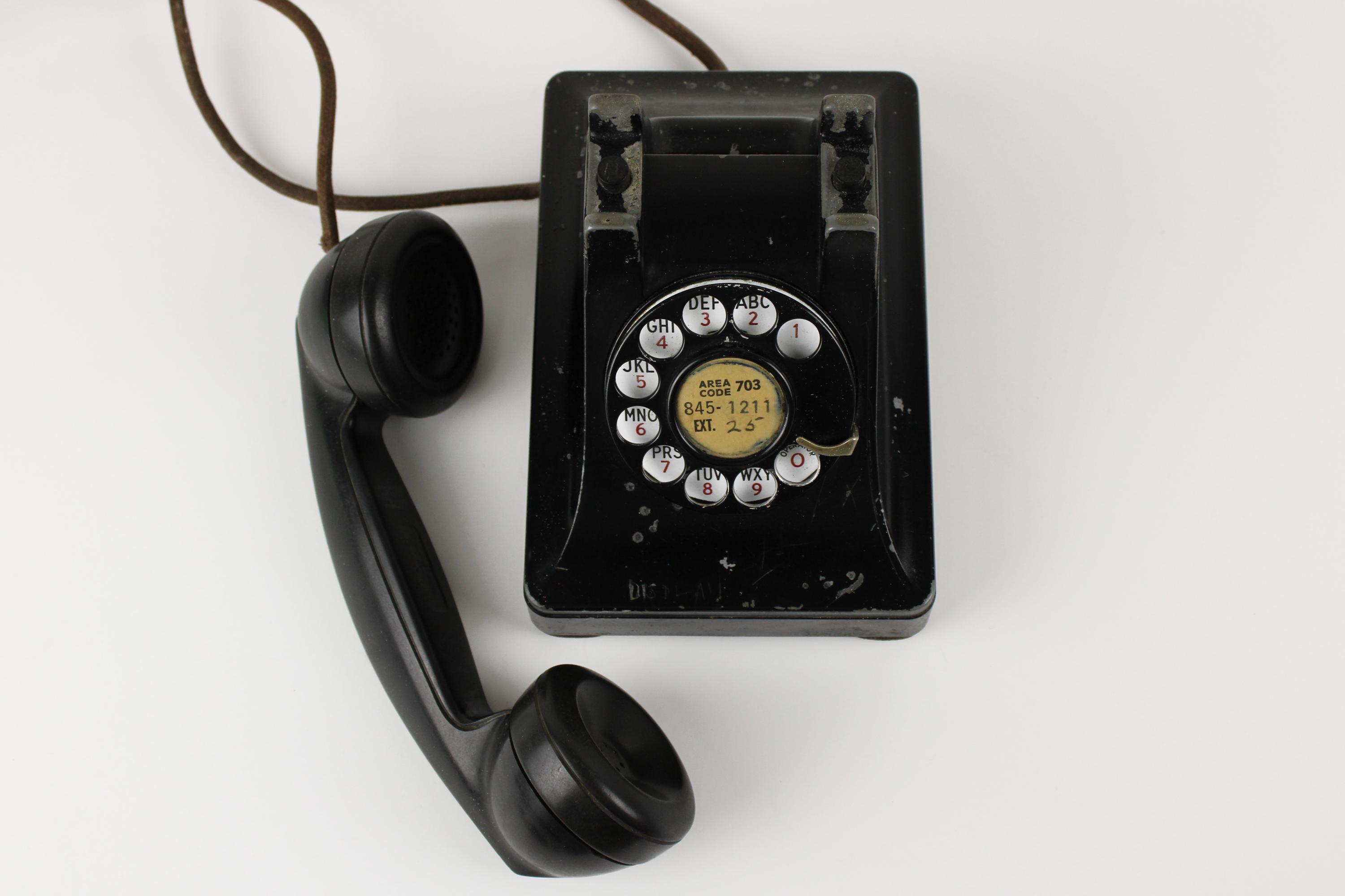 1937 Western Electric 302 First Generation Rare Rotary Phone F1