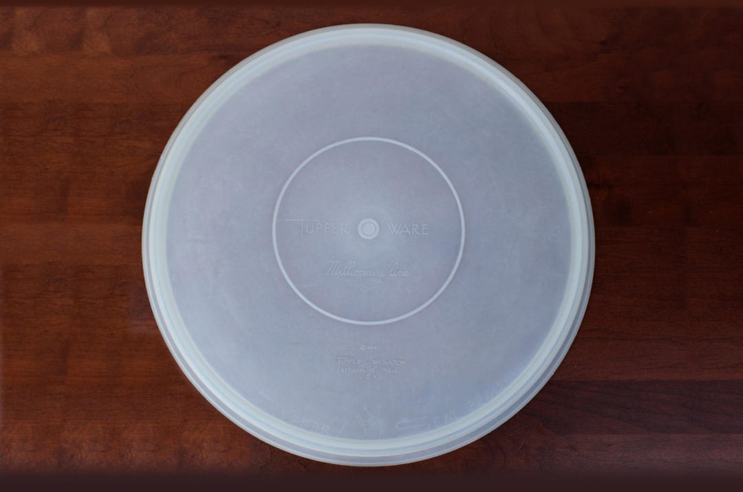 Vintage 1954 Tupperware Tupper Seal Lid 224 Fits Fix-n-mix Bowl 12.75 ...