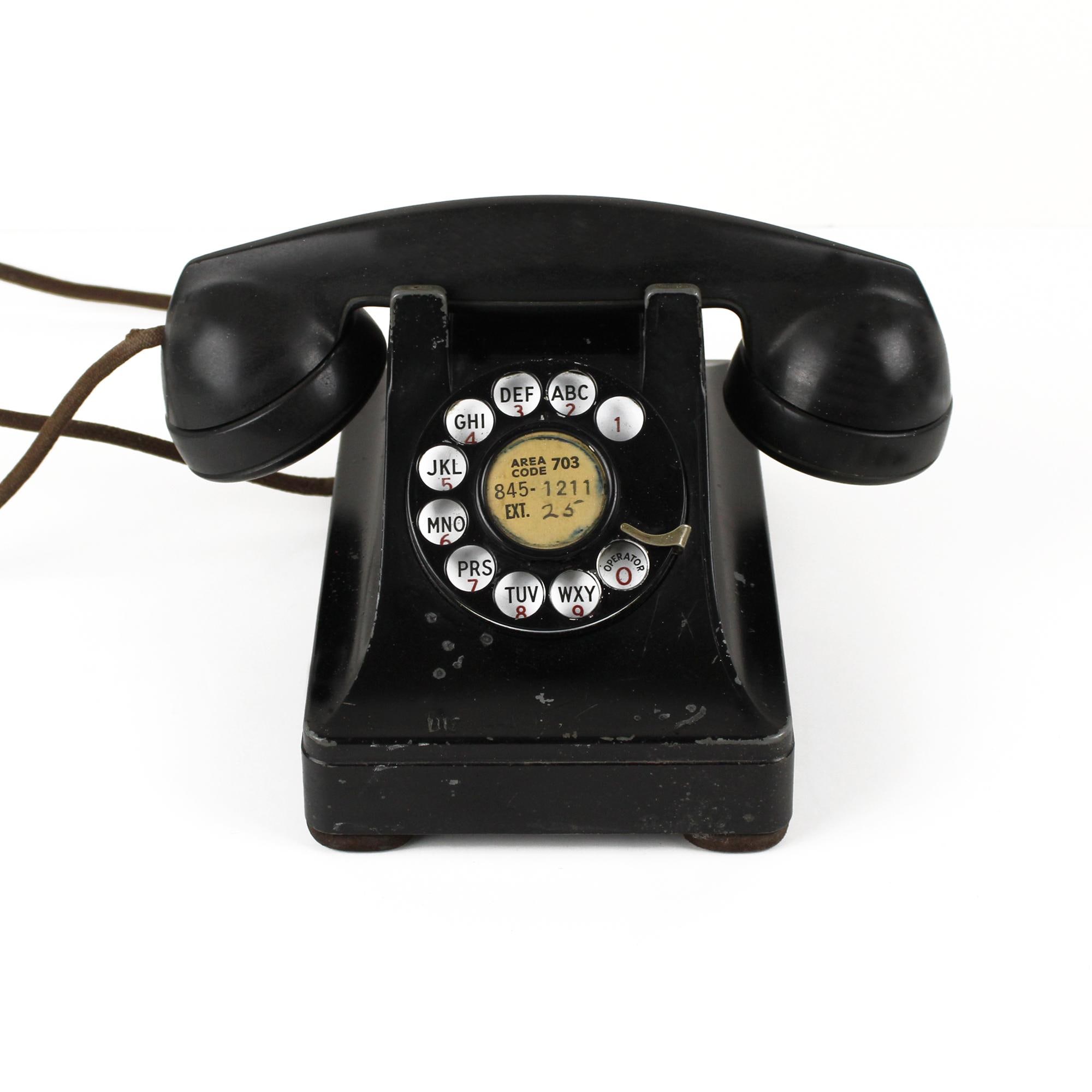 1937 Western Electric 302 First Generation Rare Rotary Phone F1