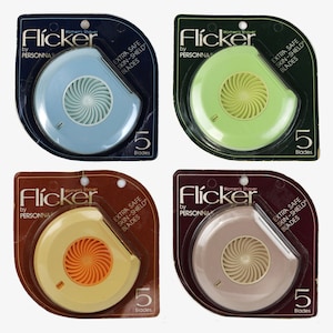 Vintage 70's Flicker Razor For Women Factory Sealed Collectible in Groovy Pastel Colors - Sold Separately, The 70's Woman
