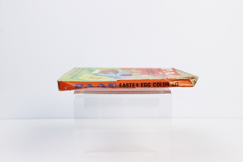 Vintage PAAS Easter Egg Color Dye Kit With Fizz Tablets 1960's Factory