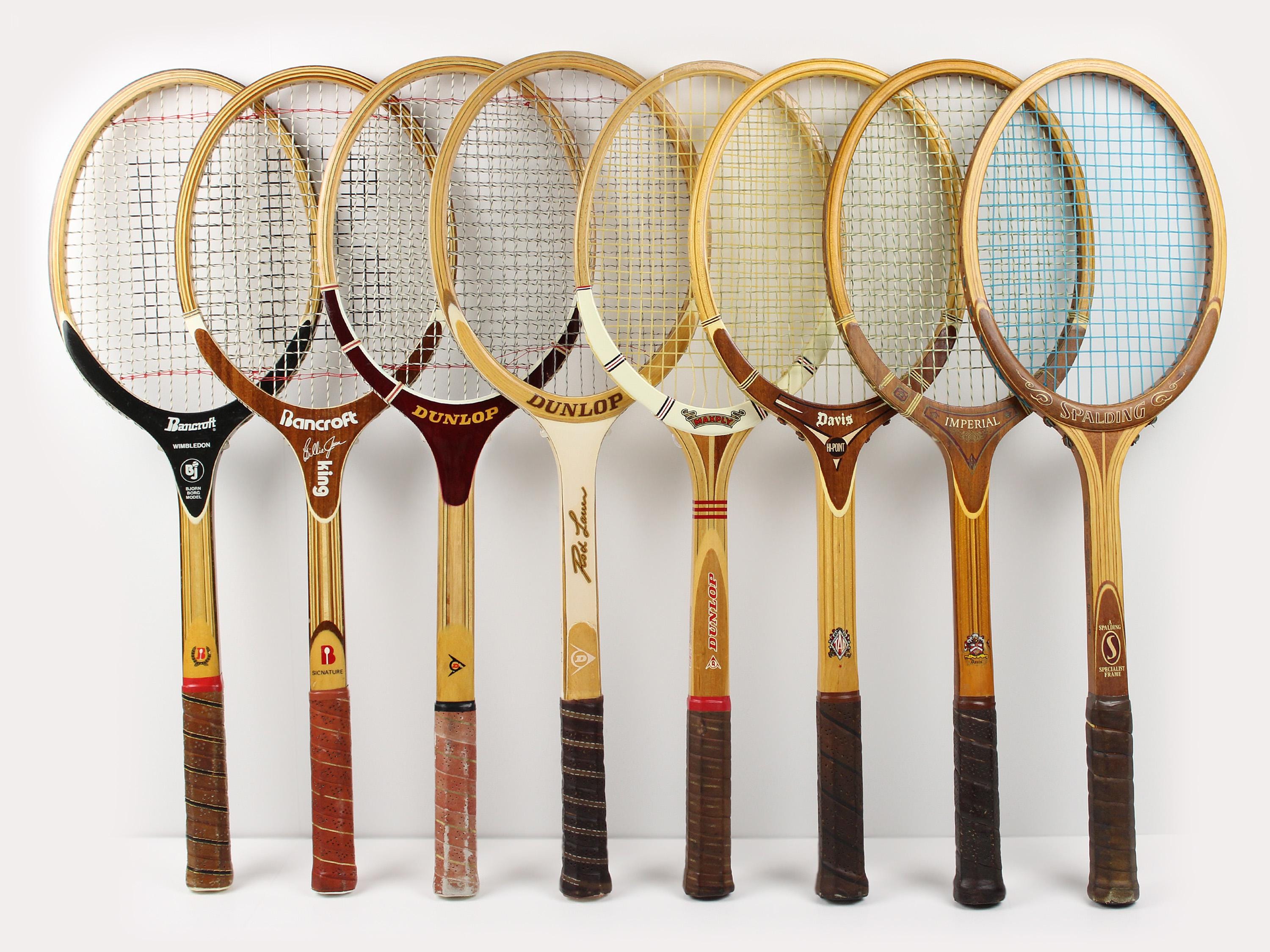 Raquette De Tennis Spalding Davis Cup - Fabriquée En Belgique - Vintage