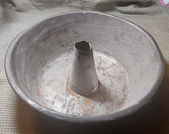 Aluminum Mirro Angel Food Cake Pan tube Pan or Bunt Pan Etsy