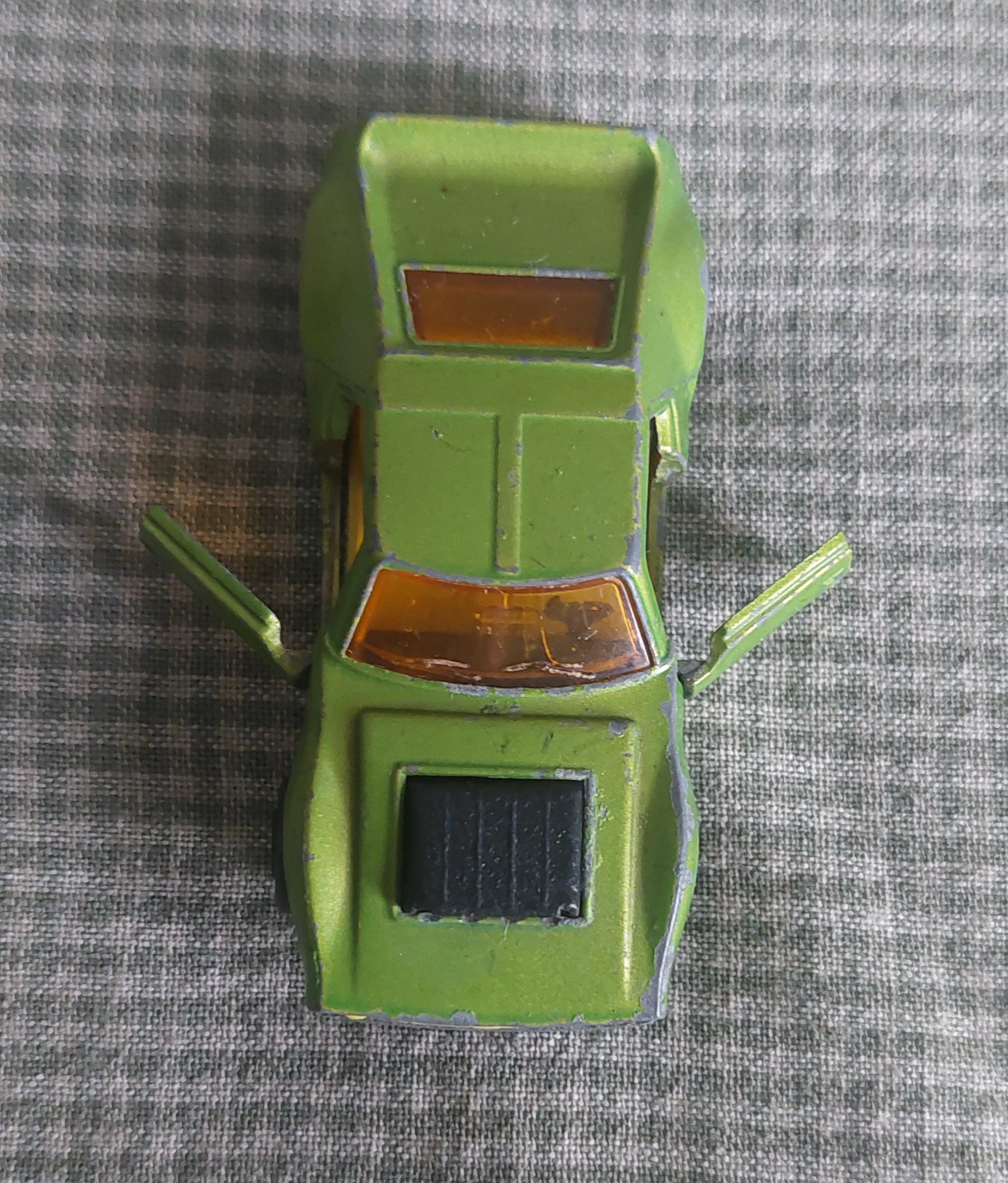 1972 Matchbox Superfast Lime Green AMX Javelin No 9 Made in