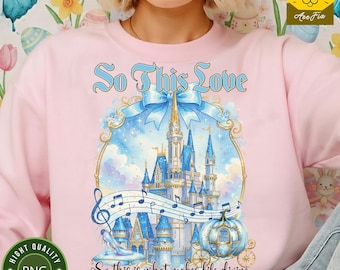 Coquette Bow Disney Castle Cenerentola PNG, Disney Cenerentola Incontriamoci a mezzanotte PNG, Cenerentola Principessa Sublimazione, Maglietta Principessa Disney