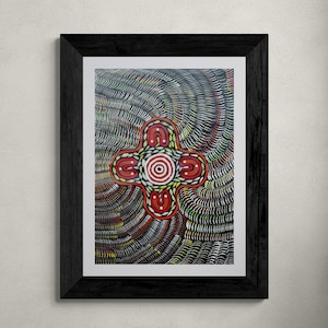 Aboriginal Painting: Bush Banana Dreaming Art by Sharon Butcher