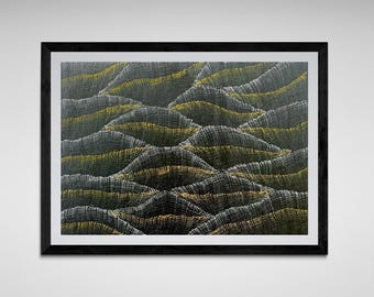 Original Aboriginal Painting: Sandhills Dreaming by Debbie Napaltjarri Brown. Authentic Indigenous Australian Art (60cm x 43cm)