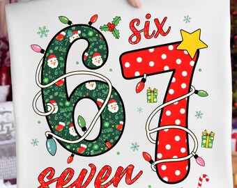Trending Six Seven Meme PNG, Funny Mean Guy Christmas PNG, Viral 6 7 Joke PNG, Internet Humor Xmas Digital File, Xmas 6 7 Design, 6-7 Png