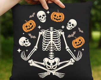 Funny Skeleton Halloween Svg, Spooky Season Svg, Pumpkin Season Png, Skeleton Pumpkin Png, Funny Halloween, Spooky Vibes, Digital Download