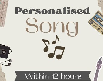 Een aangepast nummer maken | Gepersonaliseerd nummer | Aangepaste teksten | Gepersonaliseerde songteksten | Aangepaste muziek | Uniek muziekcadeau | Halloween-cadeau | MP3
