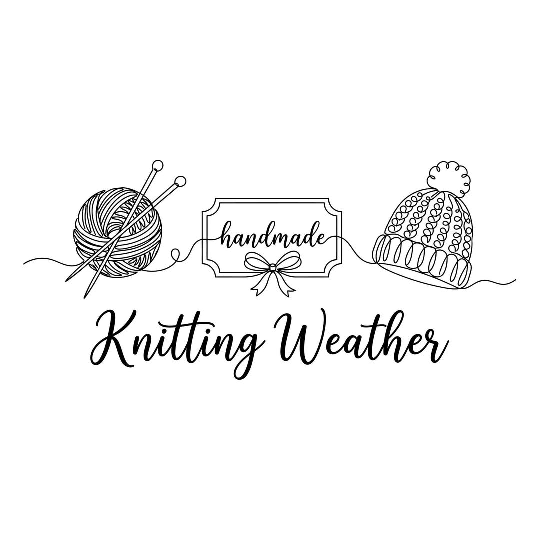 Knit Doodle SVG PNG, Knitting Design, Craft Lover Clipart, Knitting ...