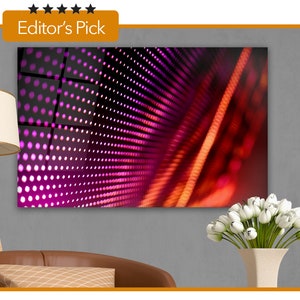 Glass Wall Art Abstract LED Panel art - House Warming Gift - Interior Design Ideas - Large Print Wall Art , Home & Office