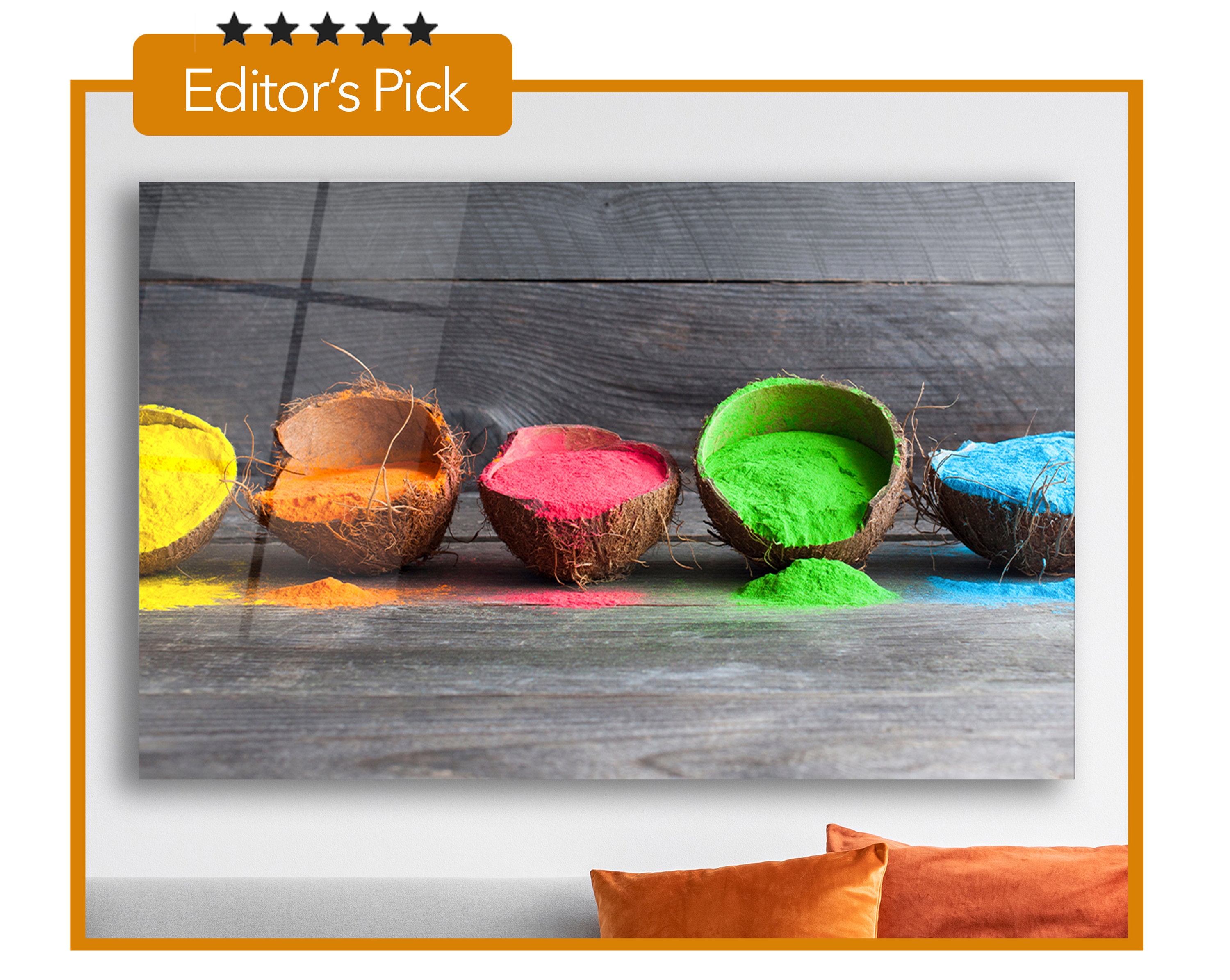 Coconut Shell Wall Decor Etsy