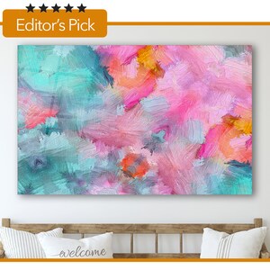 Glass Wall Art Abstract colorful texture  - House Warming Gift - Interior Design Ideas - Large Print Wall Art , Home & Office