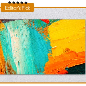 Glass Wall Art , Oil Painting Print - Tempered Glass Wall Hangings - Gift for her