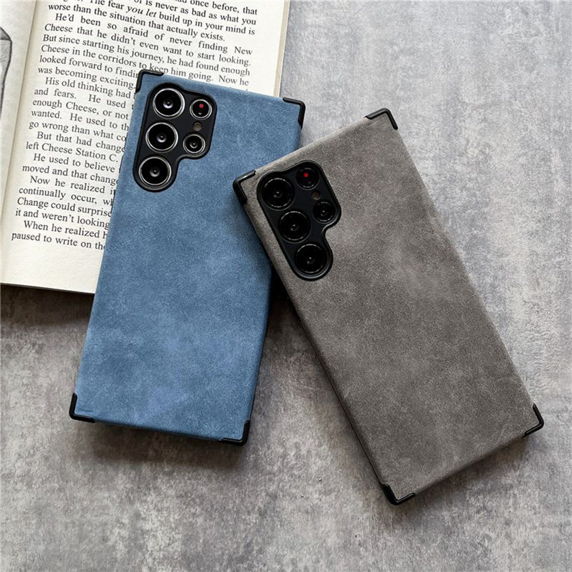 Minimalist Plain Leather for Samsung Galaxy S23 Ultra Case S23 - Etsy