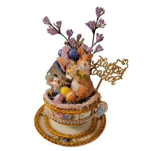 Vintage look Easter decoration