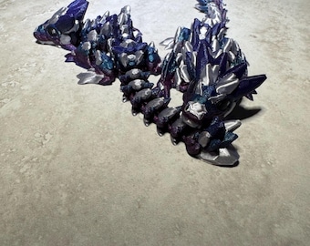 Gemstone Wyvern, 3D Printed Office Fidget