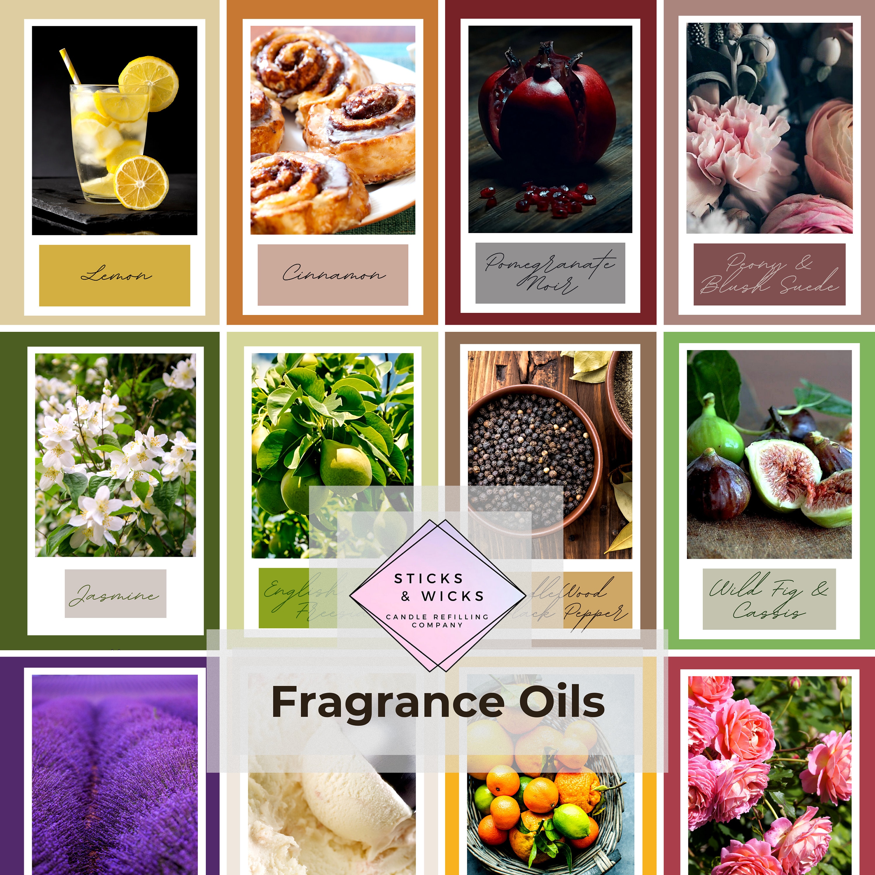 10ml Fragrance Oils 100 Scents Candle Fragrance Oil Fragrance Oils